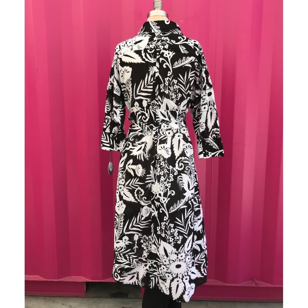 Eva Franco Matilda Black/White Floral Dress - Picture 4 of 5